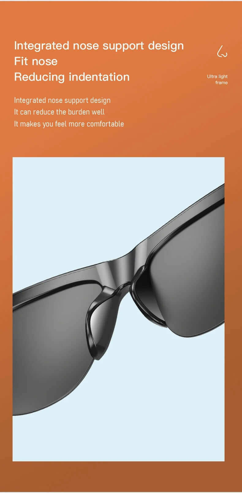 Beatlens Smart Glasses -Waterproof Smart Glasses for Music and Calls
