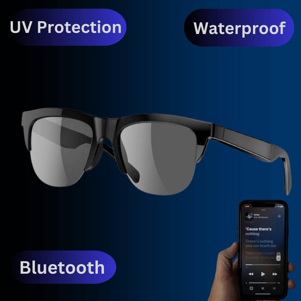  Beatlens UV400 & Blue Light Blocking Smart Glasses