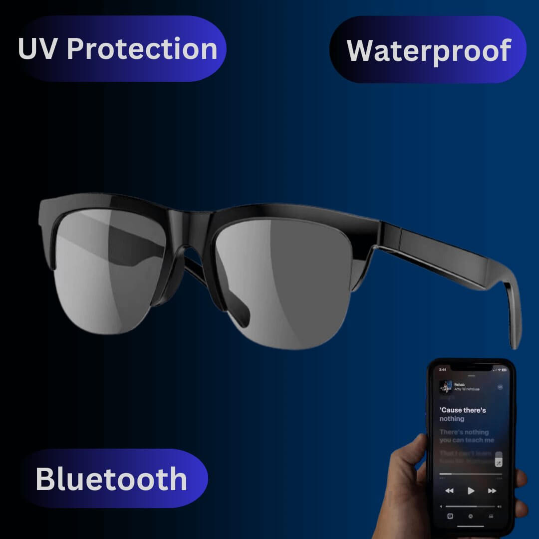  Beatlens UV400 & Blue Light Blocking Smart Glasses