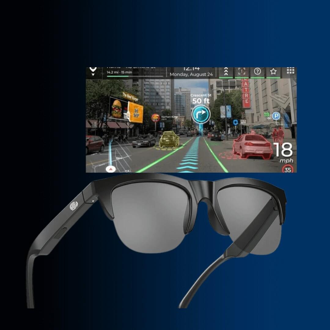 Beatlens Smart Glasses - Waterproof FO6 Smart Glasses for Music and Calls