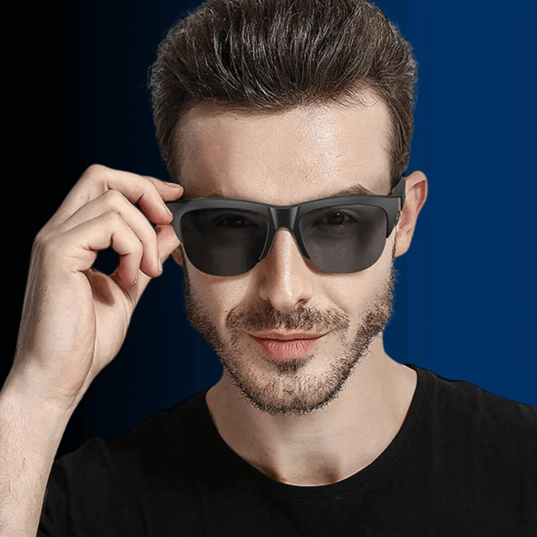 Beatlens Open-Ear Audio Smart Glasses for Safe & Clear Listening