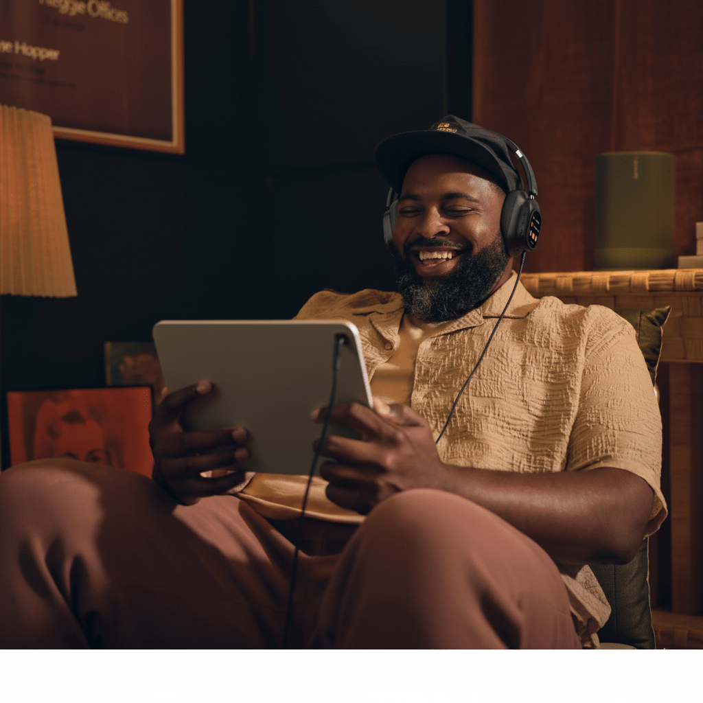 BeatLens Wave Pro Hybrid – Wireless Headphones with LED Smart Touch & Active Noise Cancellation - Beatlens